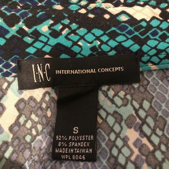 Shirt Animal Print Dress by INC International Concepts - Picture 2 of 5